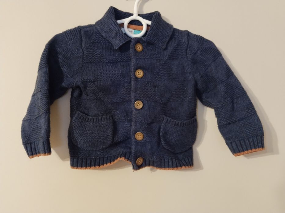 Sweterek bluza  niemowlęcy chłopięcy  rozmiar 68/74 John Lewis