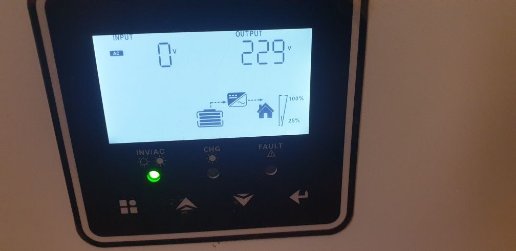 Інвертор гібридний 1 kwt синус 12 вольт не ecoflow bluetti