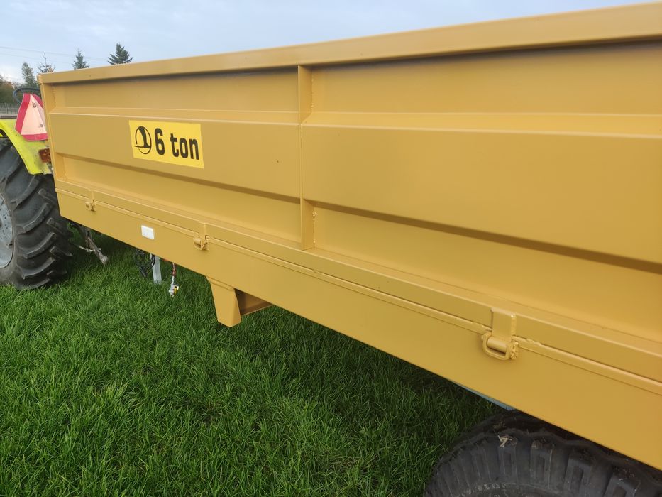 Przyczepa wywrotka jednoosiowa