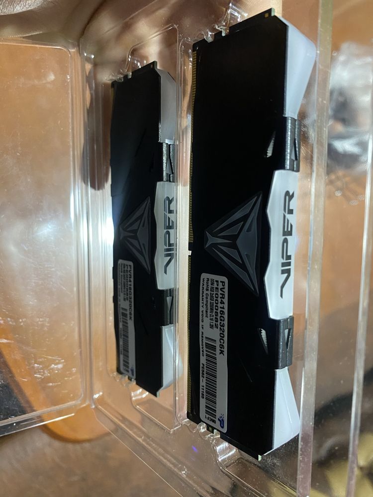 Оперативная память Viper ddr4 16gb 3200mhz 2x8