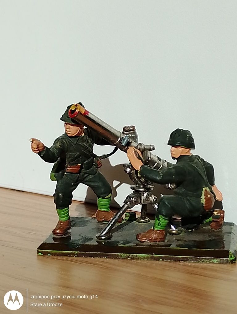 Żołnierzyki Britains Ltd, 75 mm Gun, 1971, Deetail, II WŚ, USArmy