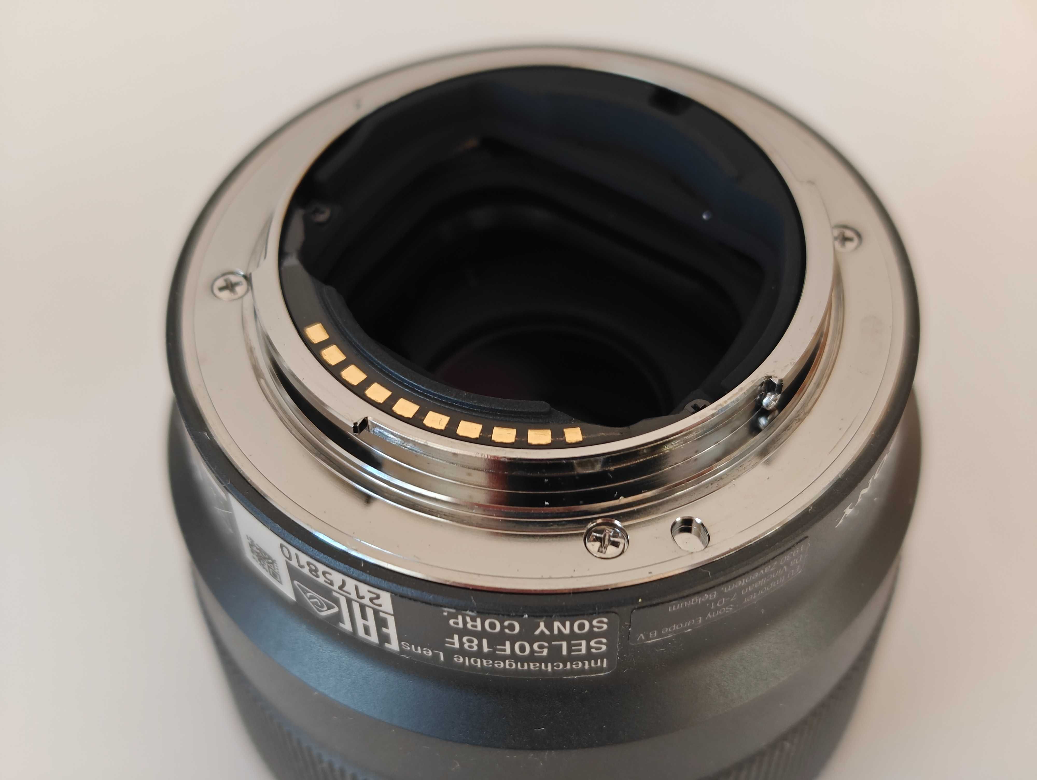 Sony FE f/1.8 50mm lens