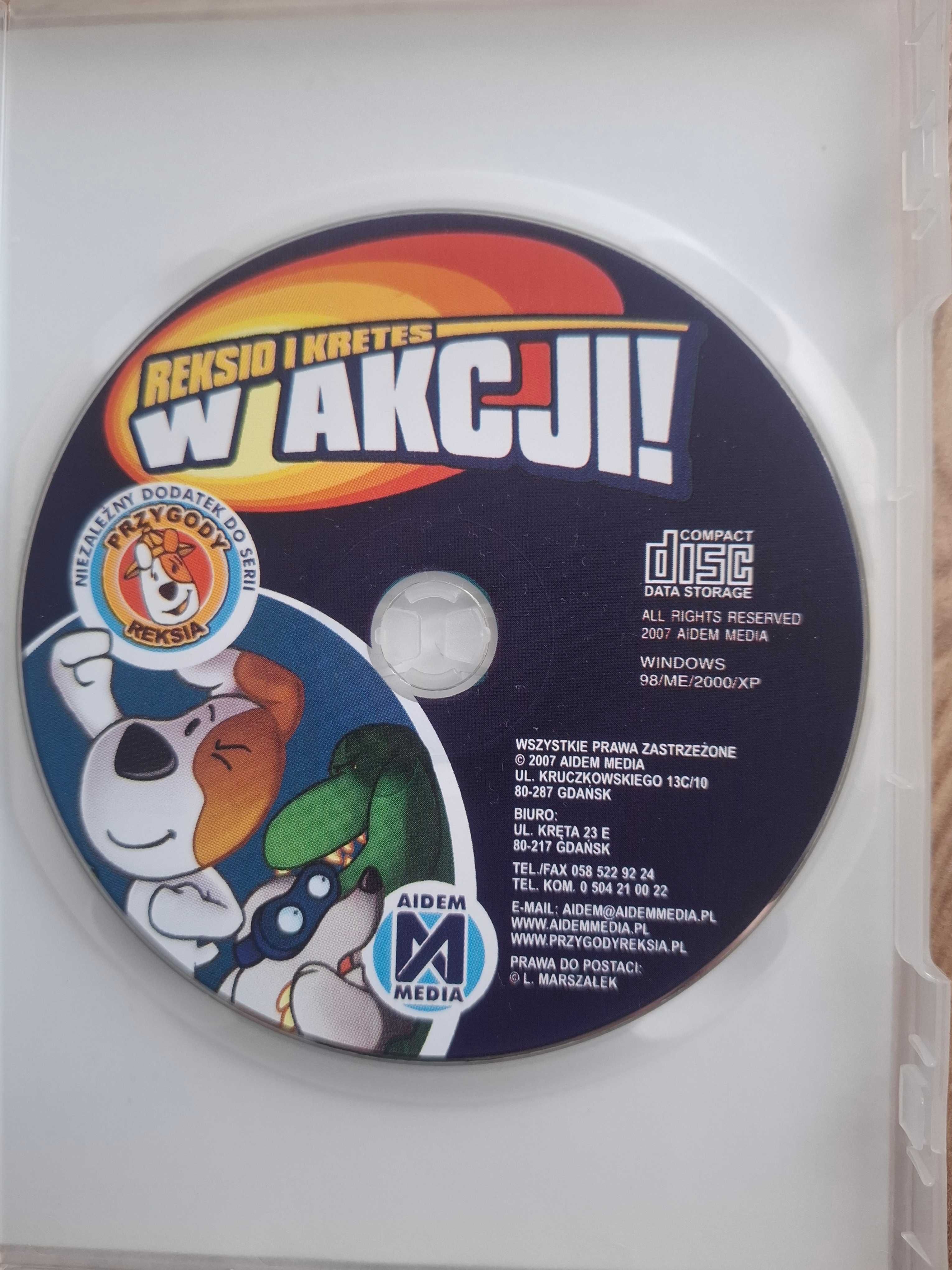 Reksio i Kretes w akcji gra na komputer PC