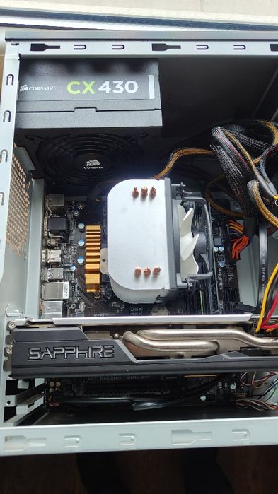 Komputer Gaming i7-4790K 8GB RX570 Corsair SSD