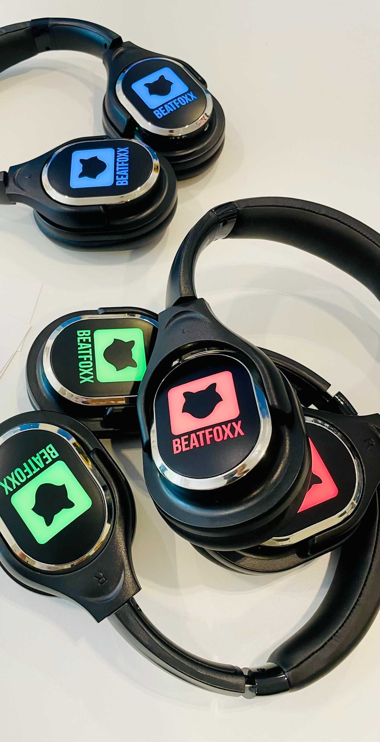 Silent disco słuchawki BEATFOXX