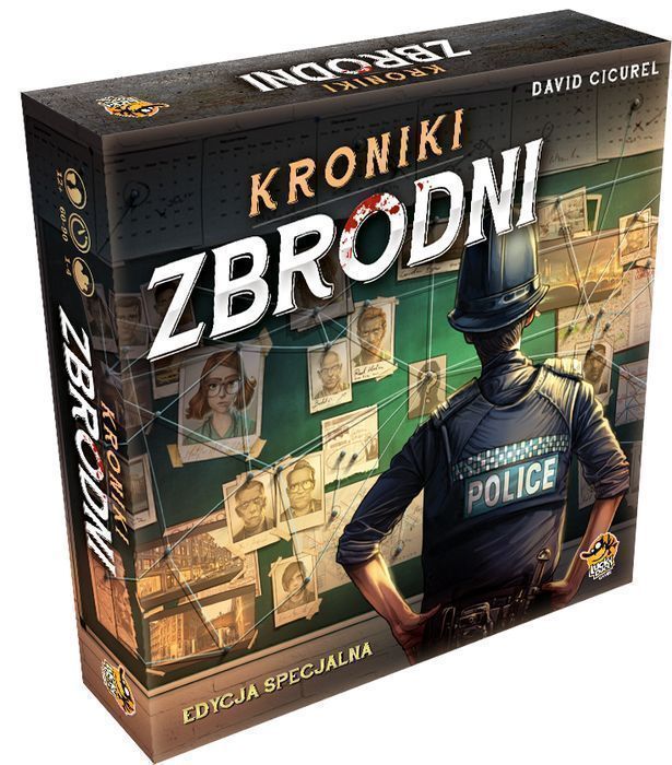 Gra planszowa KRONIKI ZBRODNI: Edycja Specjalna + aplikacja okulary VR