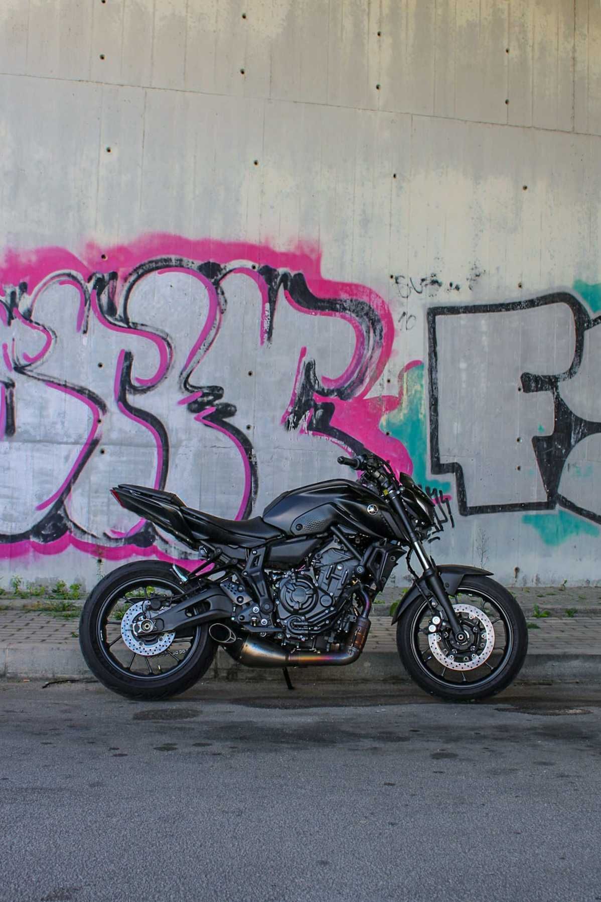 MT-07 35kw 2021 deslimitada Akrapovic