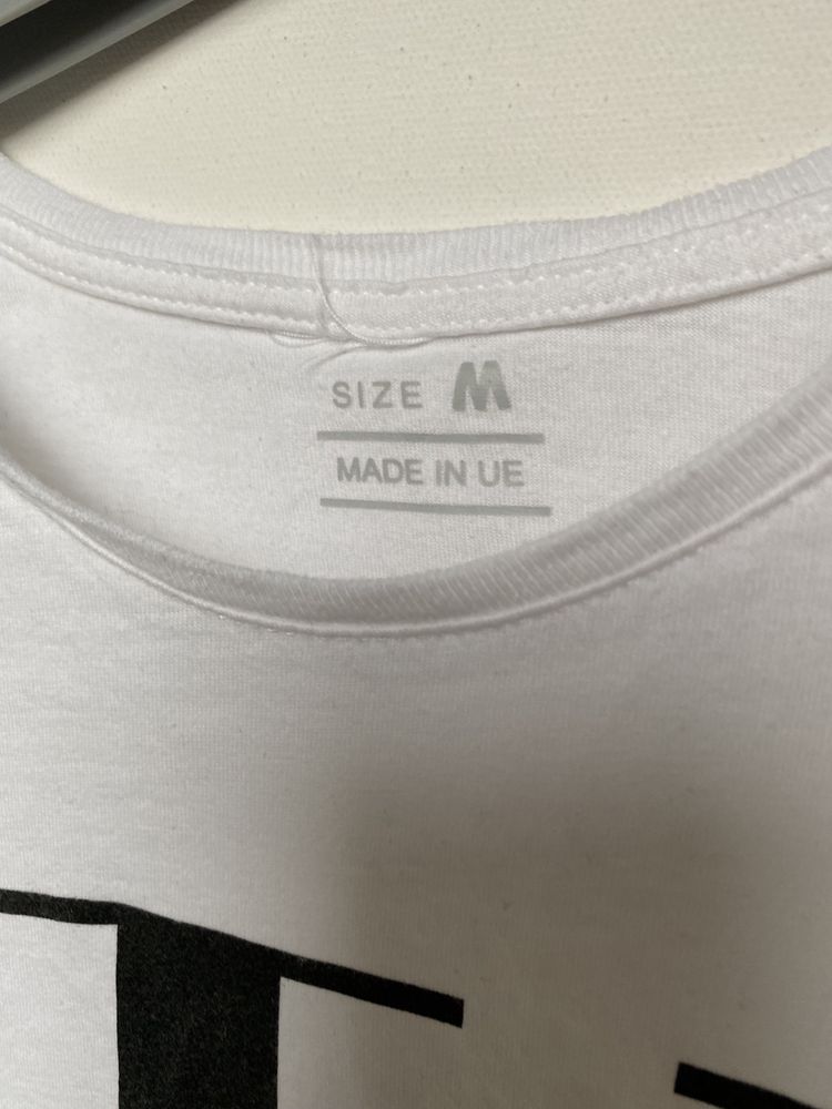Biała bluzka tshirt CK Calvin Klein Jeans