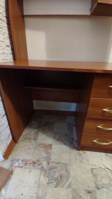 Компьютерный стол, для учебы, с выдвижными ящиками