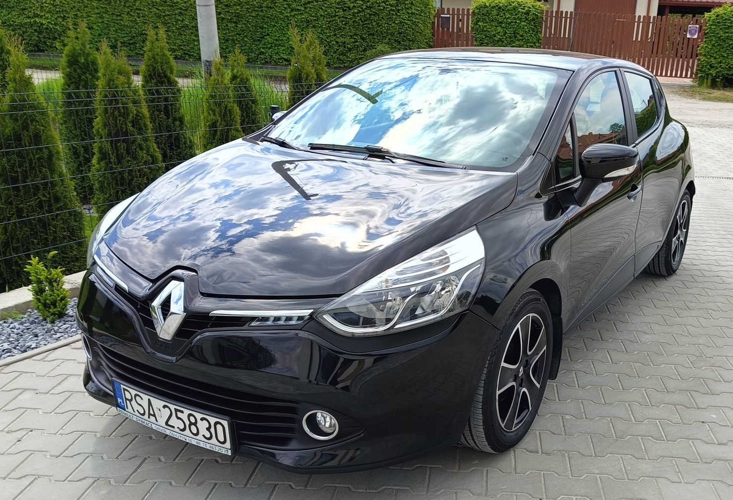 Renault Clio IV 2015 0,9 Tce Czarny LPG  gaz