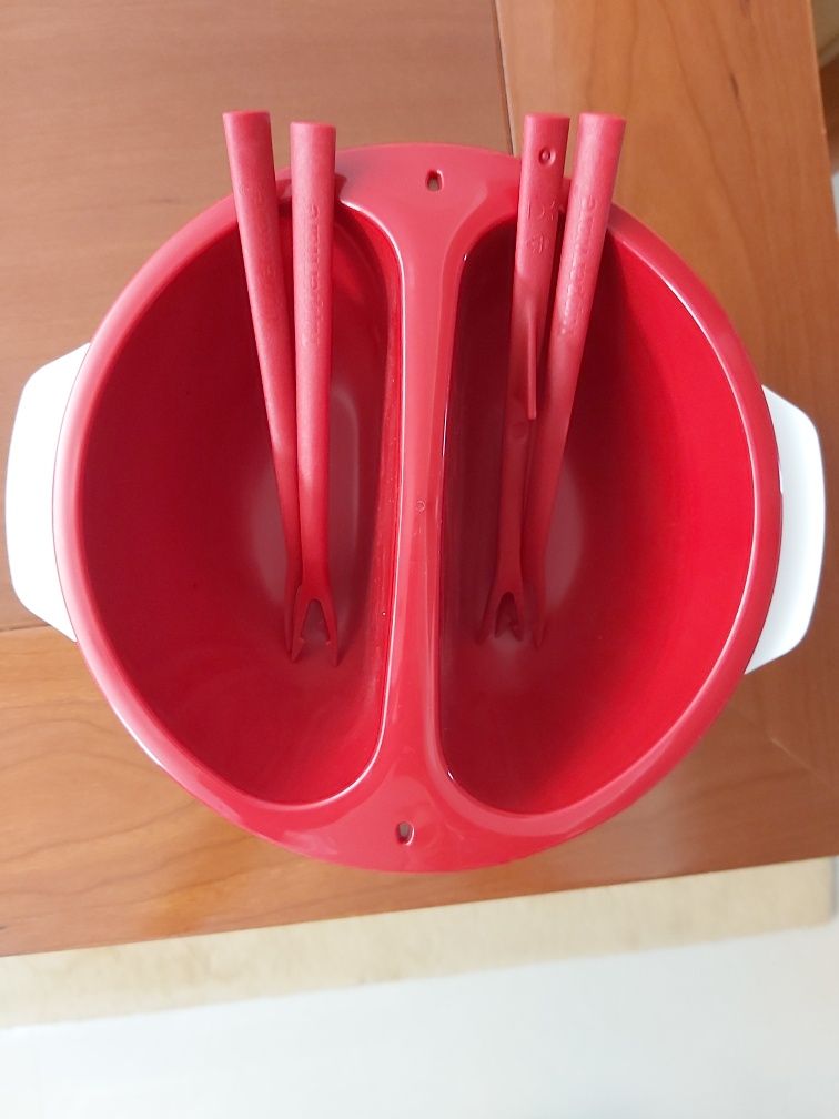 Tupperware fondue