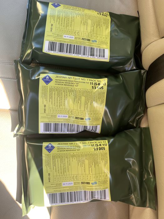 Racja żywnościowa sr 8 sztuk