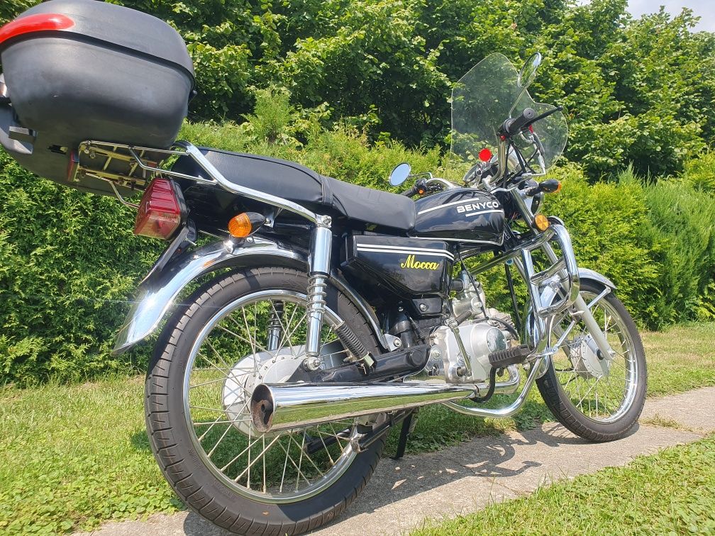 Wonjan 50cm6 motorower przebieg TYLKO 740km
