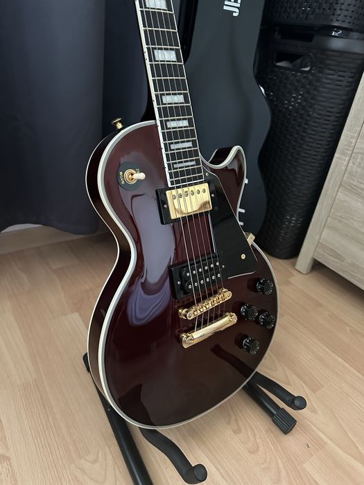 Gitara elektryczna Epiphone Les Paul Custom Jerry Cantrell Wino