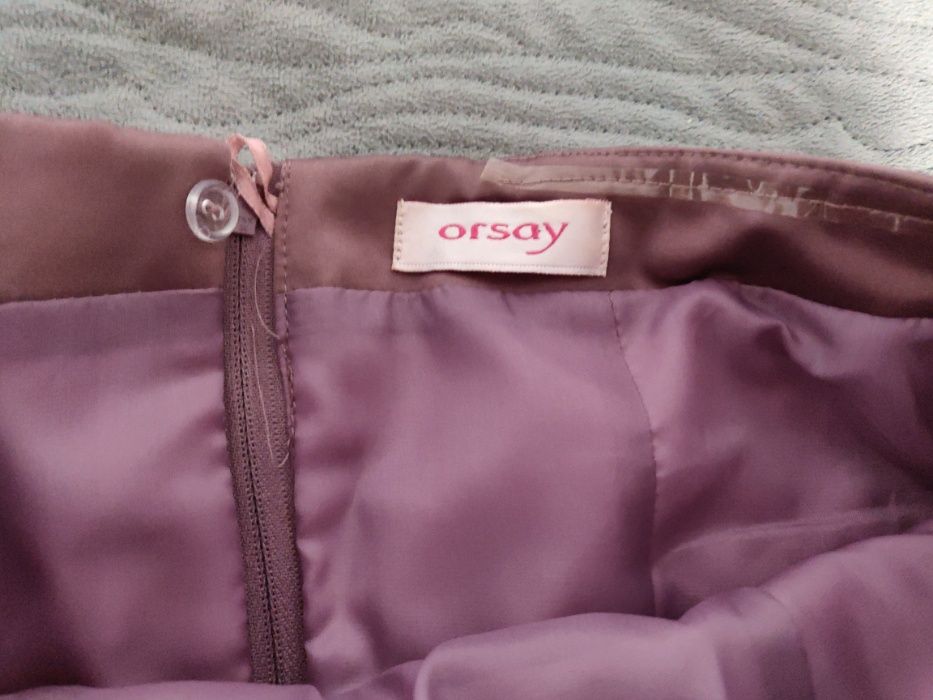 Gorsetowa sukienka Orsay