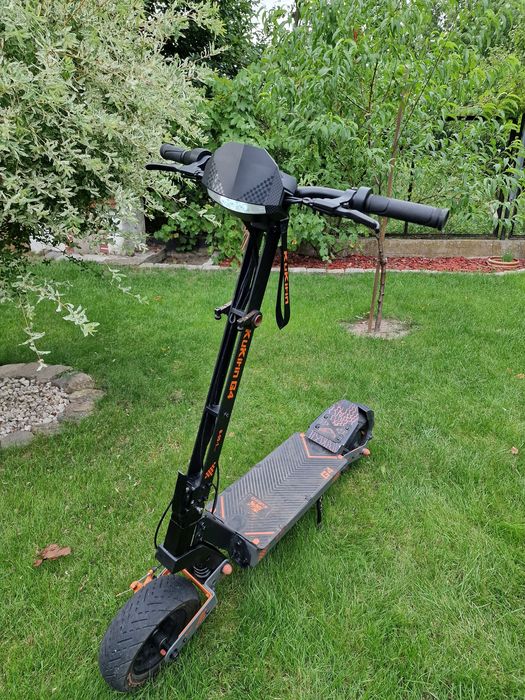 Kukirin g4 zadbany na gwarancji z wymienioną baterią