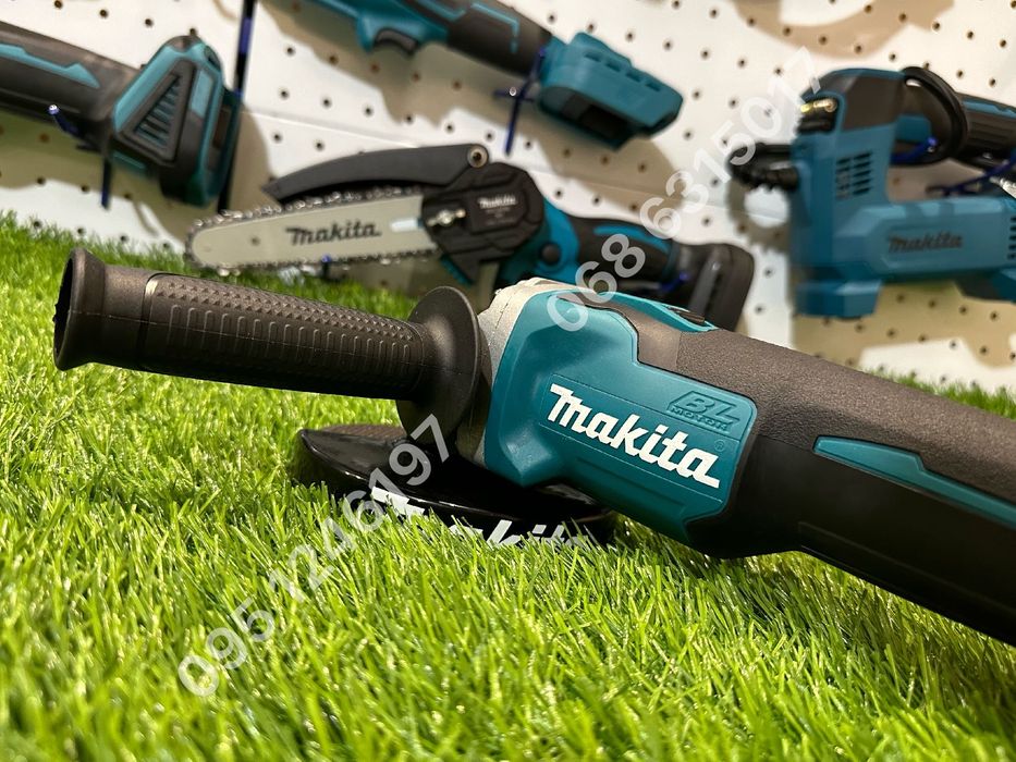 Болгарка аккумуляторная Makita DGA504 безщеточная мощная 1 АКБ 36V 8Ah