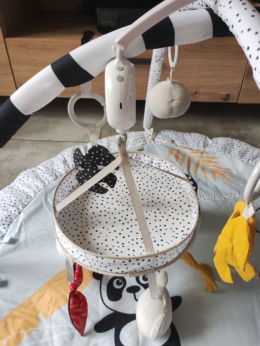 Canpol babies Sensoryczna mata edukacyjna i karuzela BabiesBoo