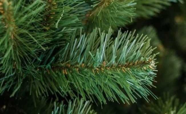 Елка искусственная пушистая зеленая, ель, сосна новогодняя +подставкой