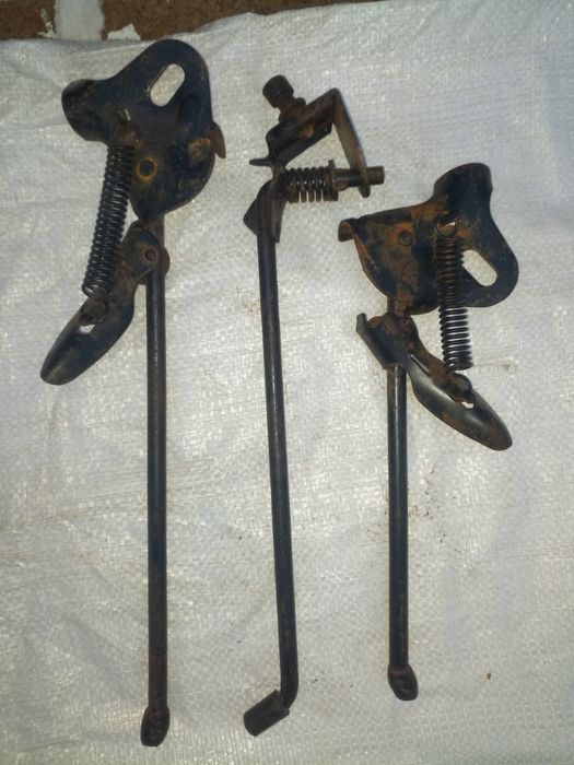 Подножки используют в основном на городских и комфортных велосипедах,