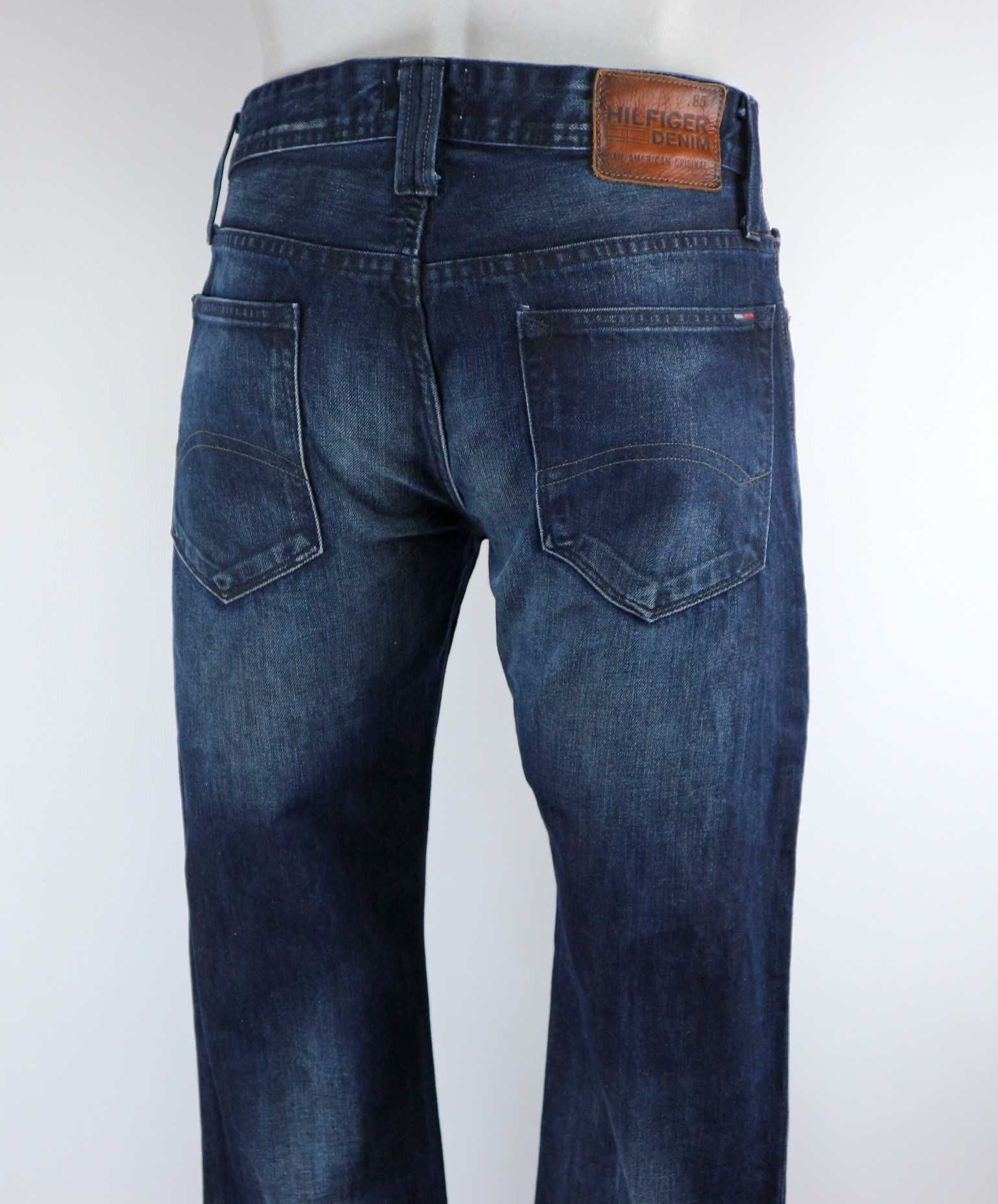 Hilfiger Denim Ryan spodnie jeansy W31 L34 pas 2 x 42 cm