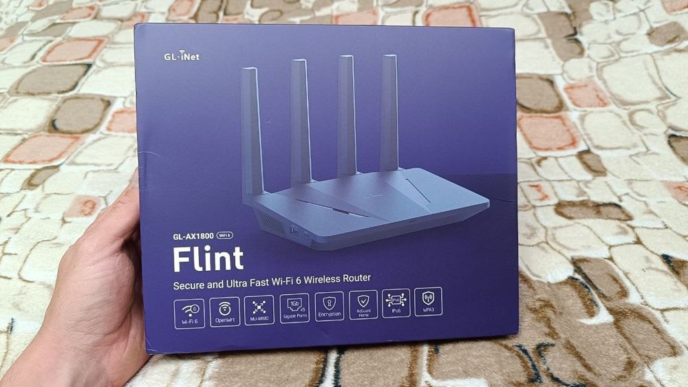 Роутер WiFi маршрутизатор GL.iNet Flint GL-AX1800