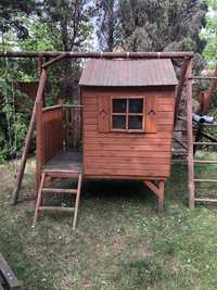 REZERWACJA Domek ogrodowy drewniany dla dzieci