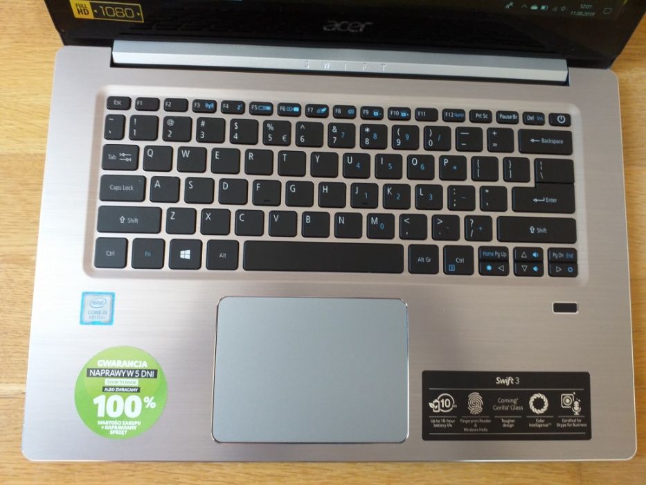 Laptop Acer Swift 3 i5 Aluminiowy