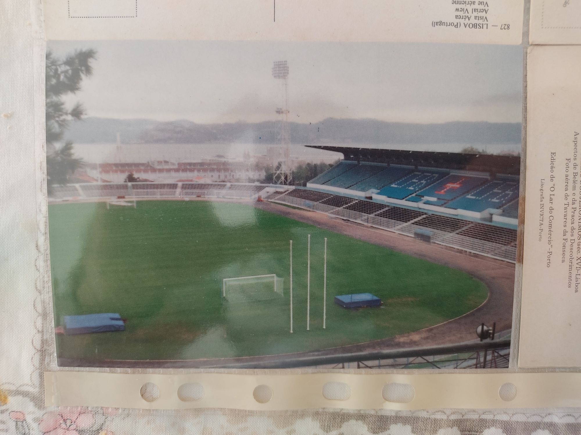 Postais do estádio do Restelo Belenenses