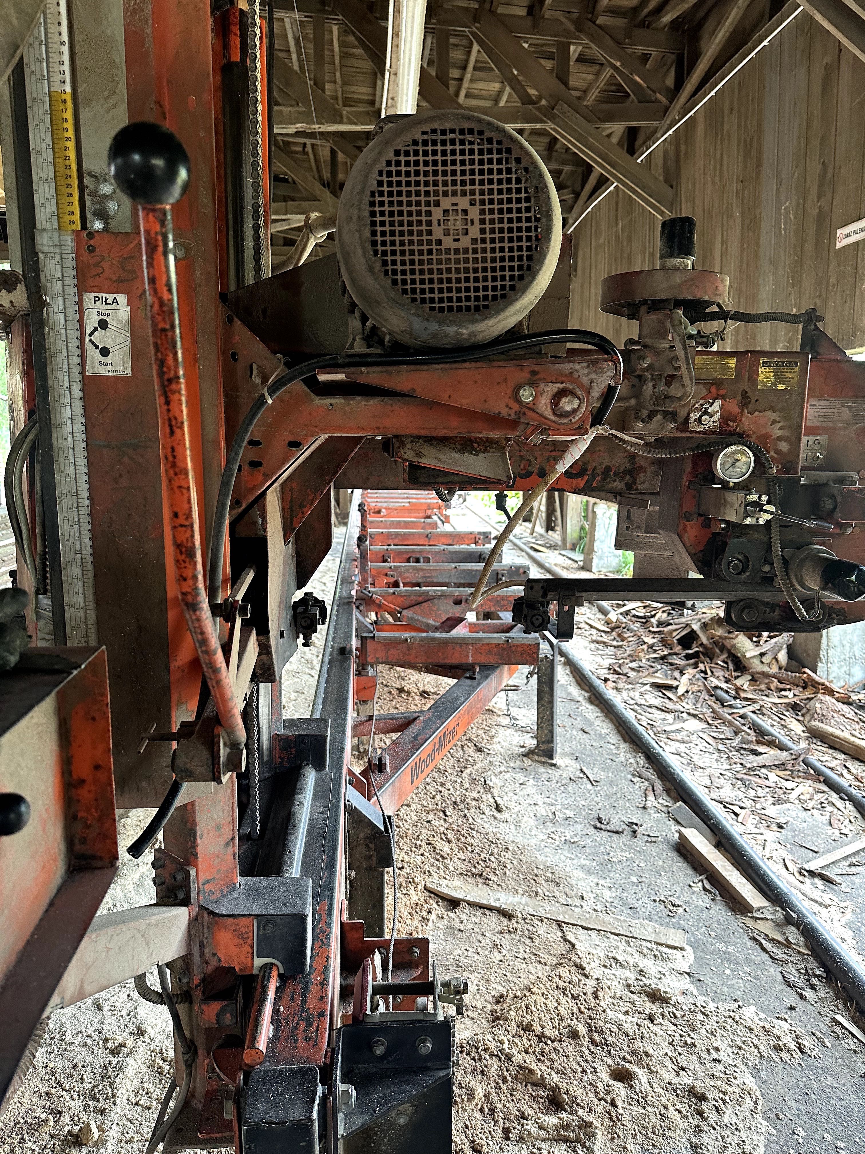 Trak taśmowy wood mizer LT40