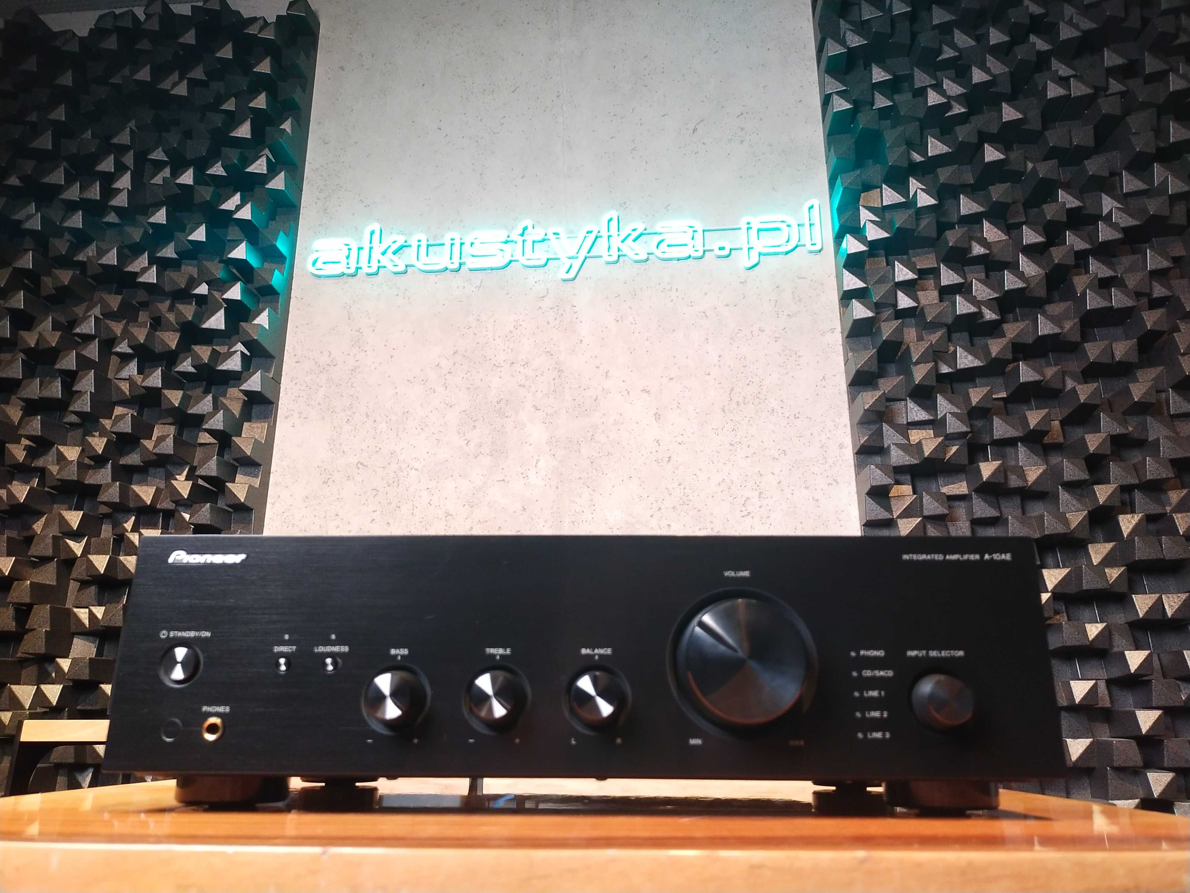 Pioneer A-10AE - Wzmacniacz zintegrowany stereo 30W - Powystawowy