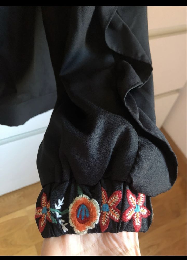 Casaco flores Zara