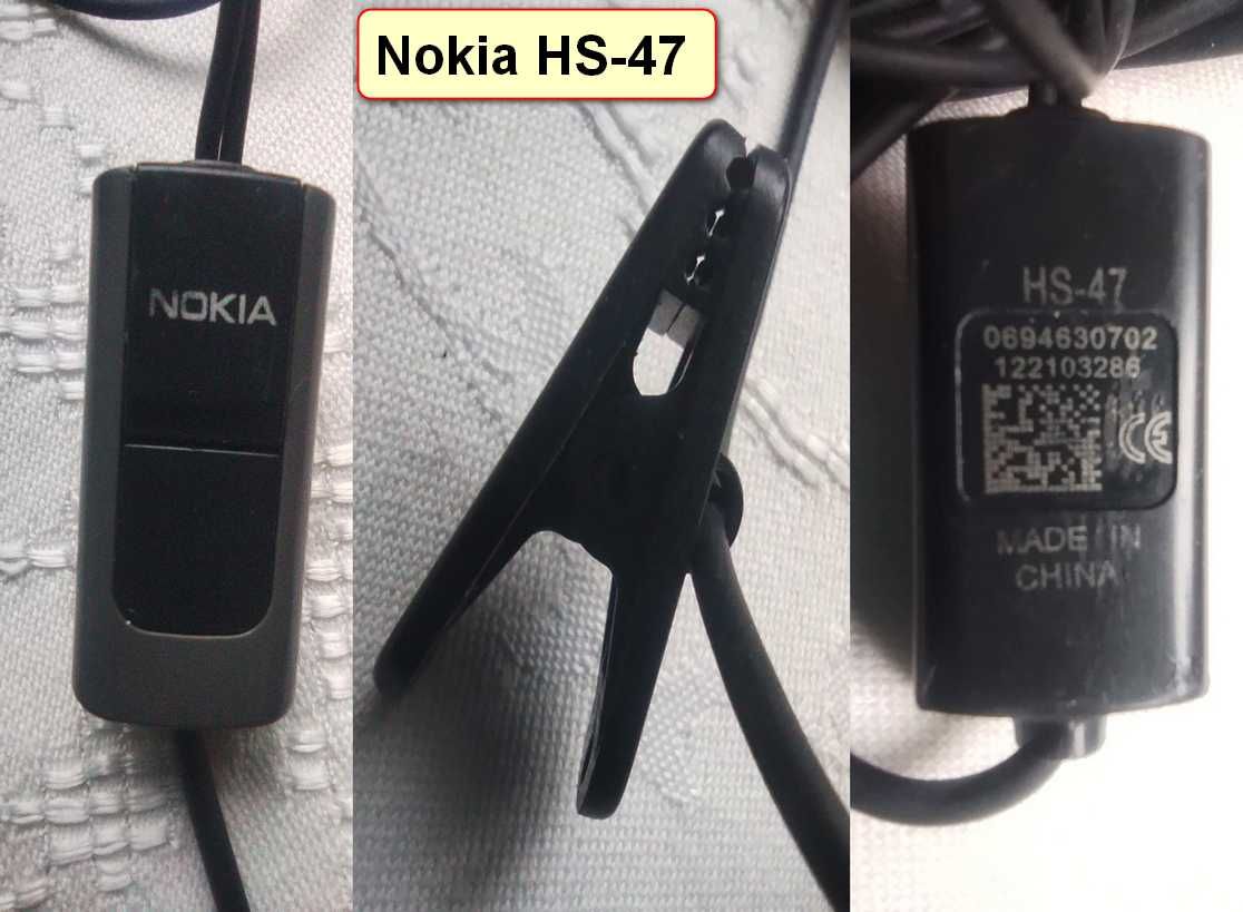 Гарнітури Nokia в асортименті