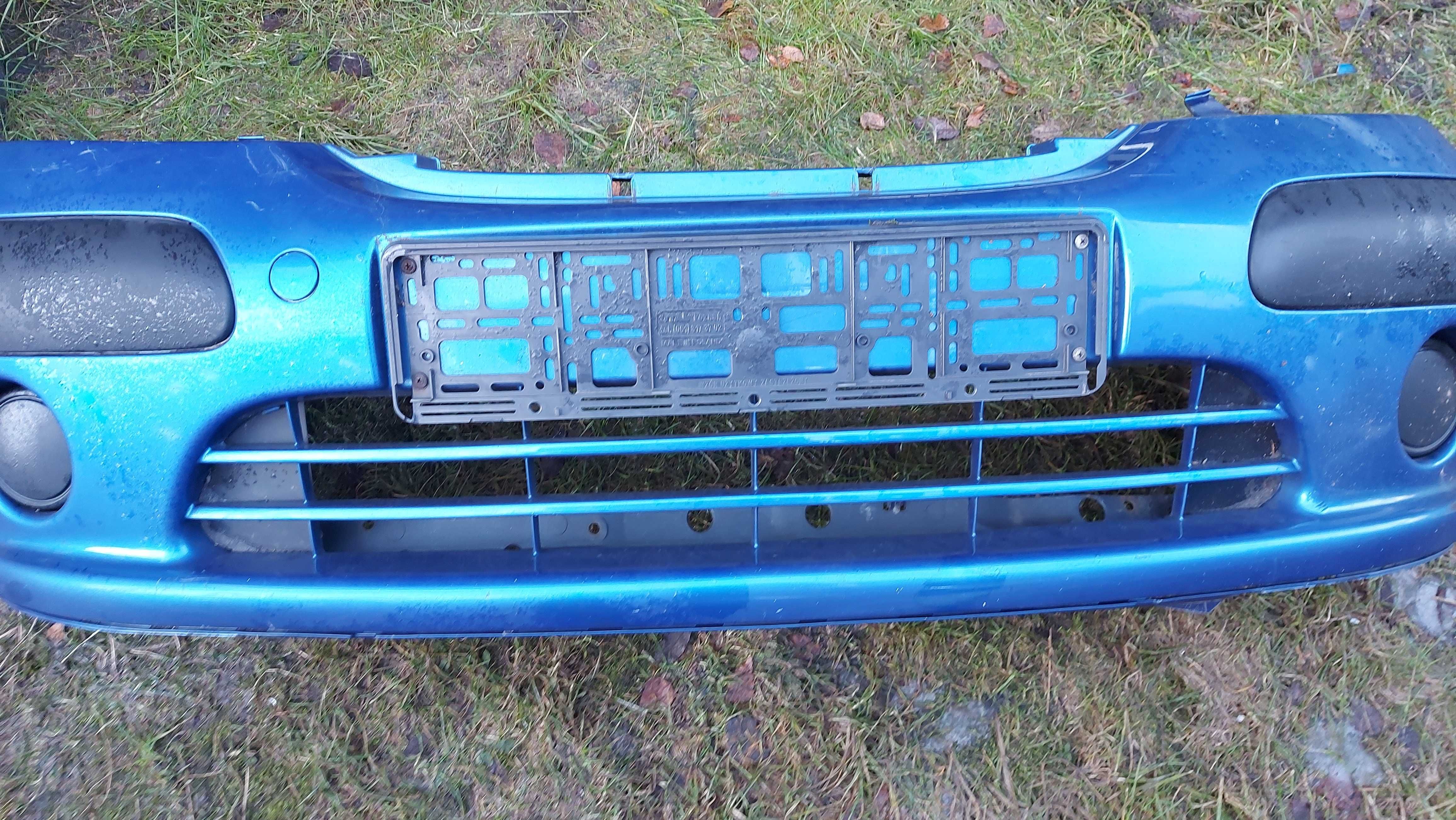 Peugeot 206 zderzak przedni niebieski FV części/dostawa