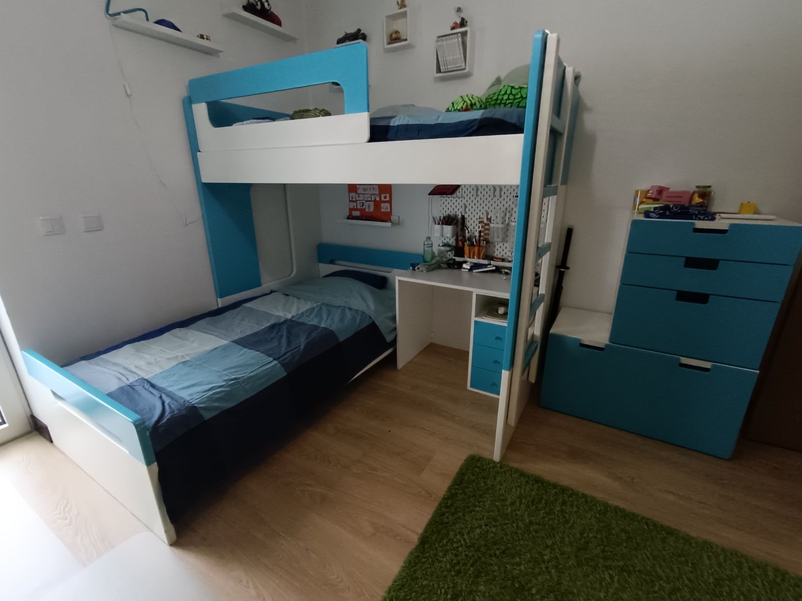 Conjunto quarto criança com beliche