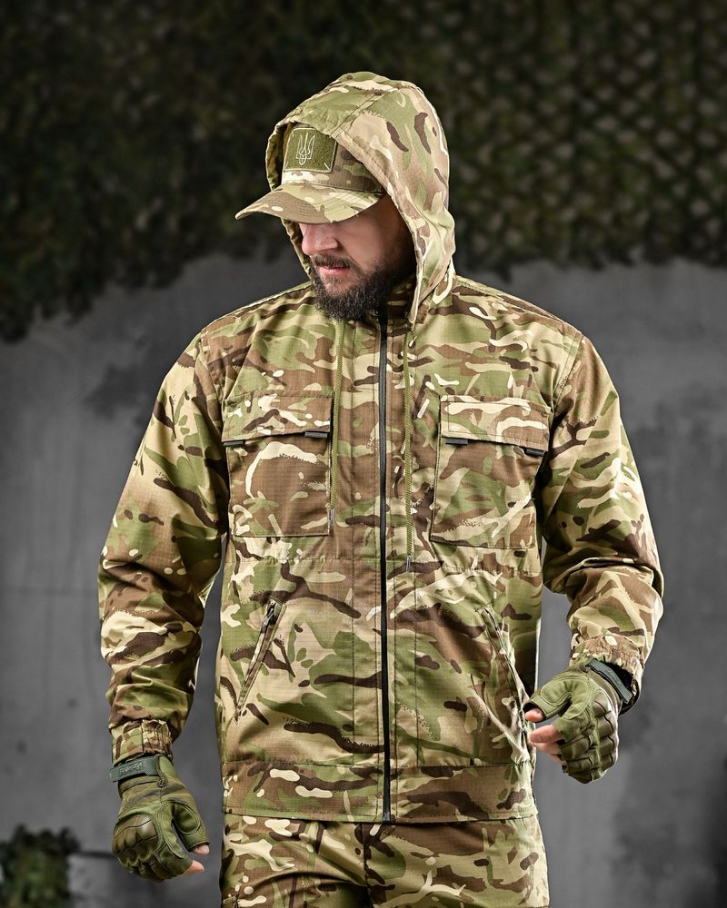Тактичний костюм DEFENDER / форма 6в1 мультикам, военный костюм весна