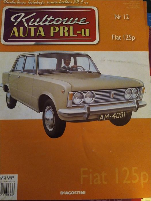 Gazetki katalogi kultowe auta PRL Deagostini