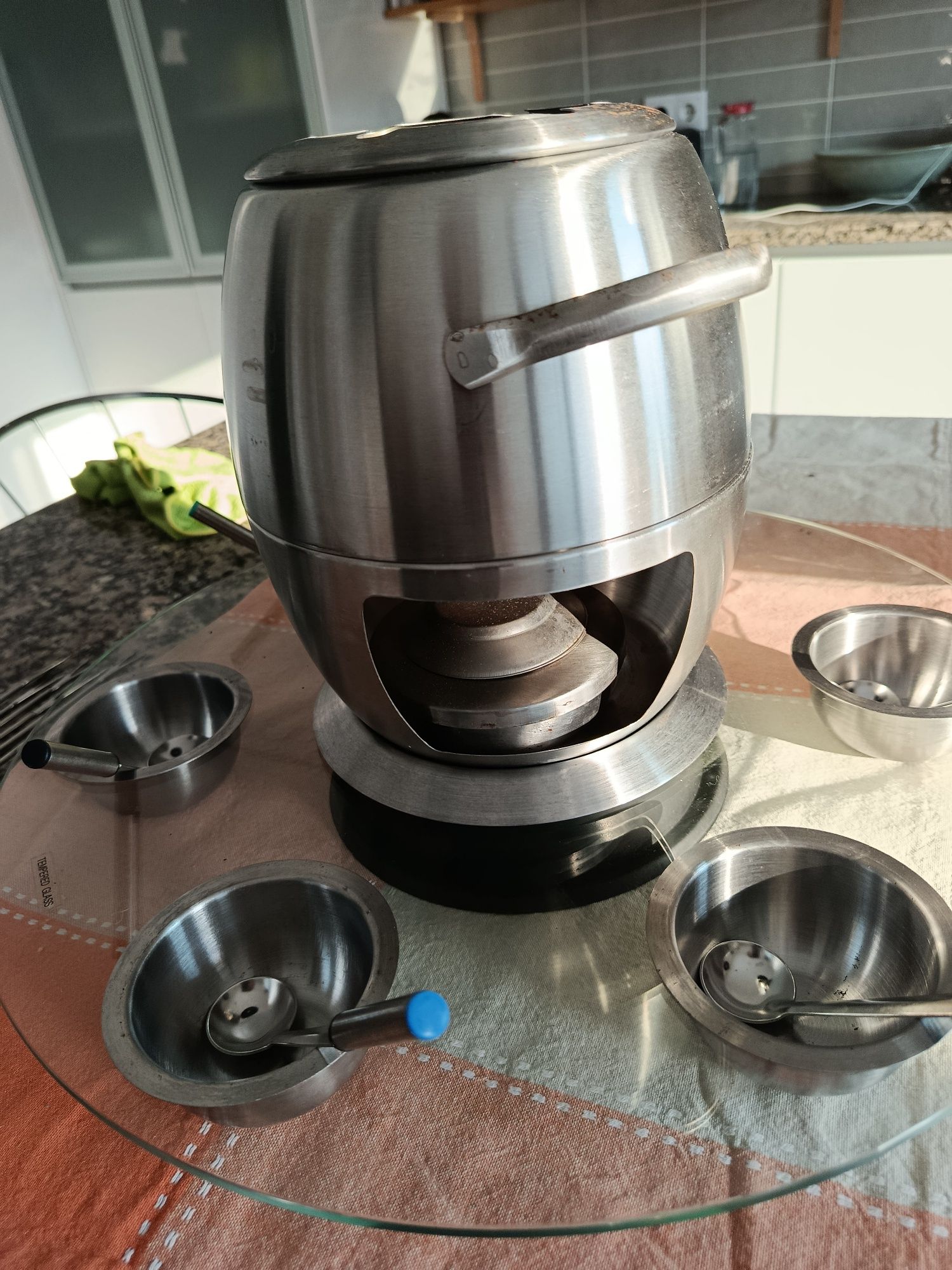 Fondue em Inox como Novo