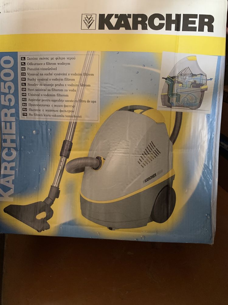 Karcher K5500 пылесос с водяным фильтром