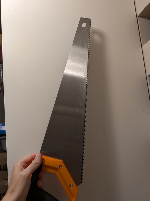 Piła ręczna do drewna Spanta 500 mm – używana