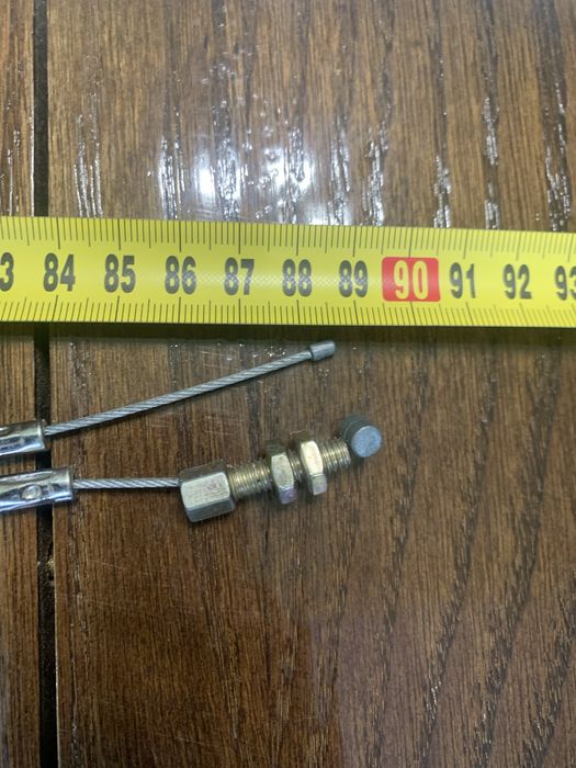 Трос газу подвійний , під карбюратор з турбо прискорювальним насосом