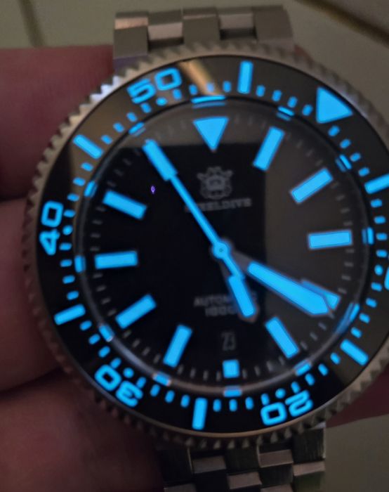 Zegarek automatyczny do nurkowania 1000m