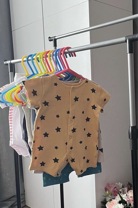 Великий набір, дитячі речі 50-56-62, 0-6міс