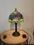 Lampa witrażowa w stylu Tiffany