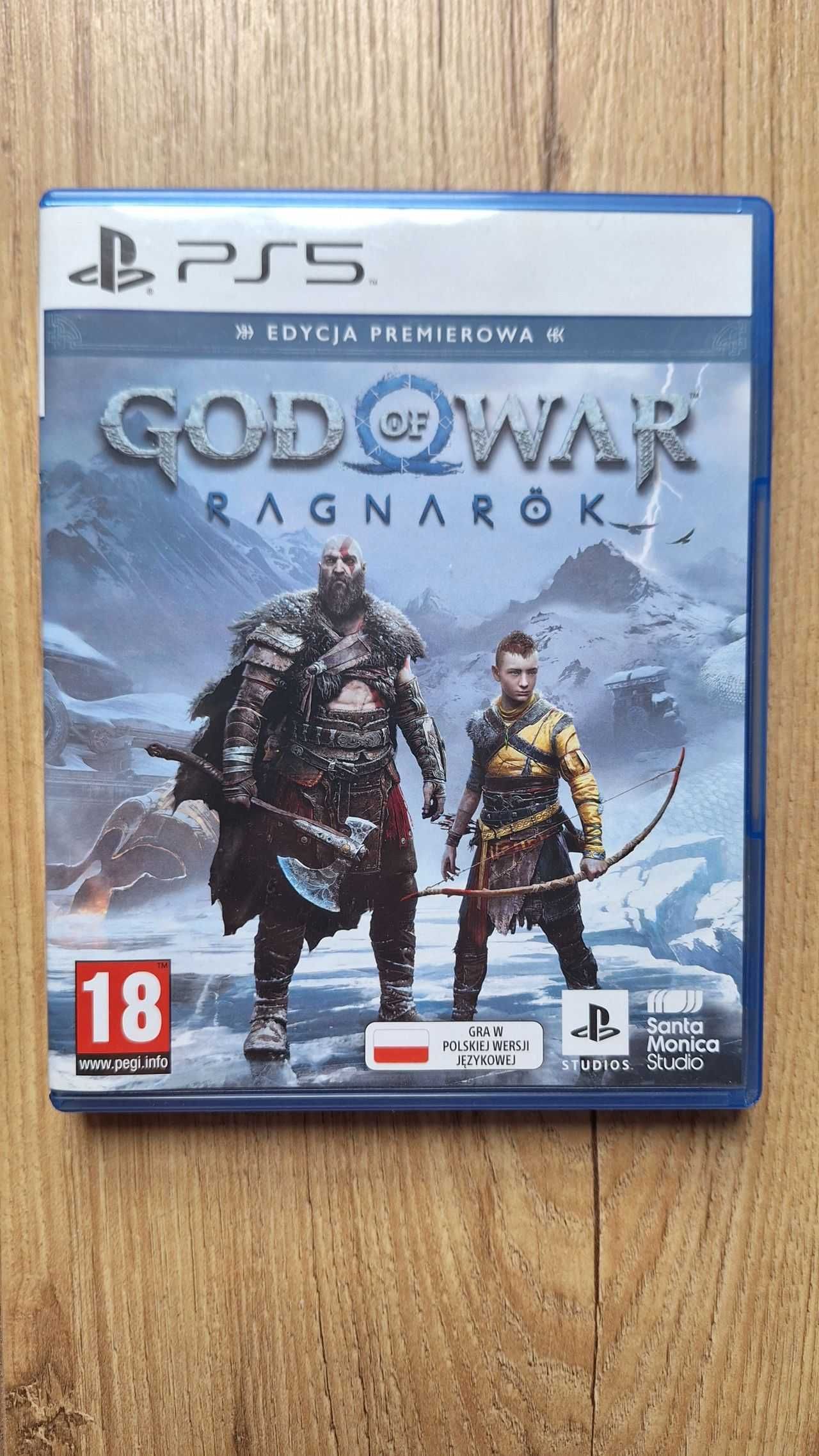 God Of War Ragnarok PS5 + Valhalla PL / Bez skaz