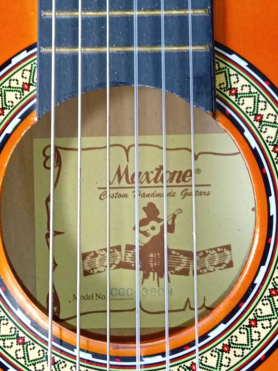 Гітара класична Maxtone CGC360N (три чверті), для навчання, 6 струн