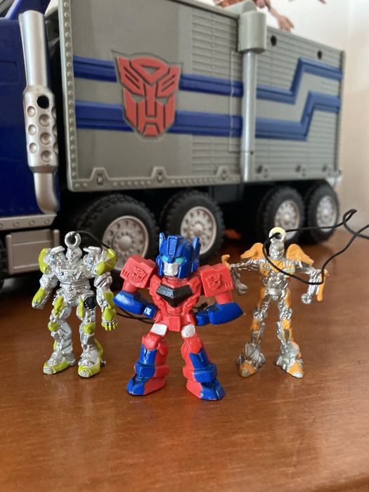 Transformers Optimus Prime Bumblebee Megatron Lote Coleção Hasbro raro