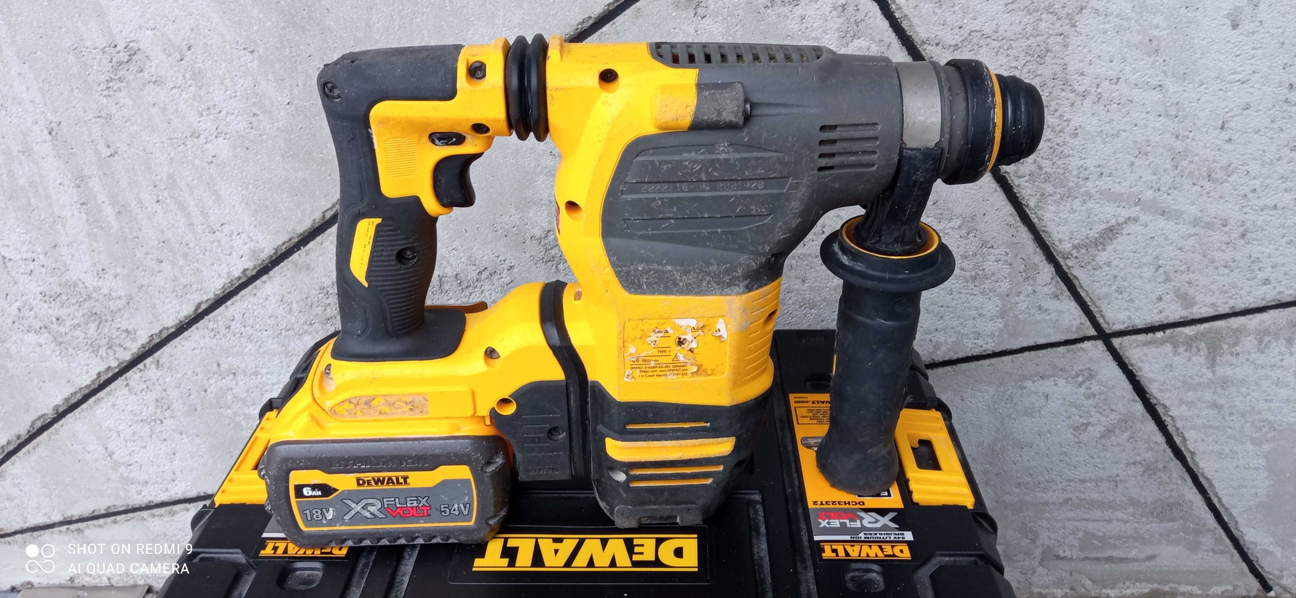 Młotowiertarka DeWalt XR DCH323 SDS 54V 6Ah FLEXVOLT