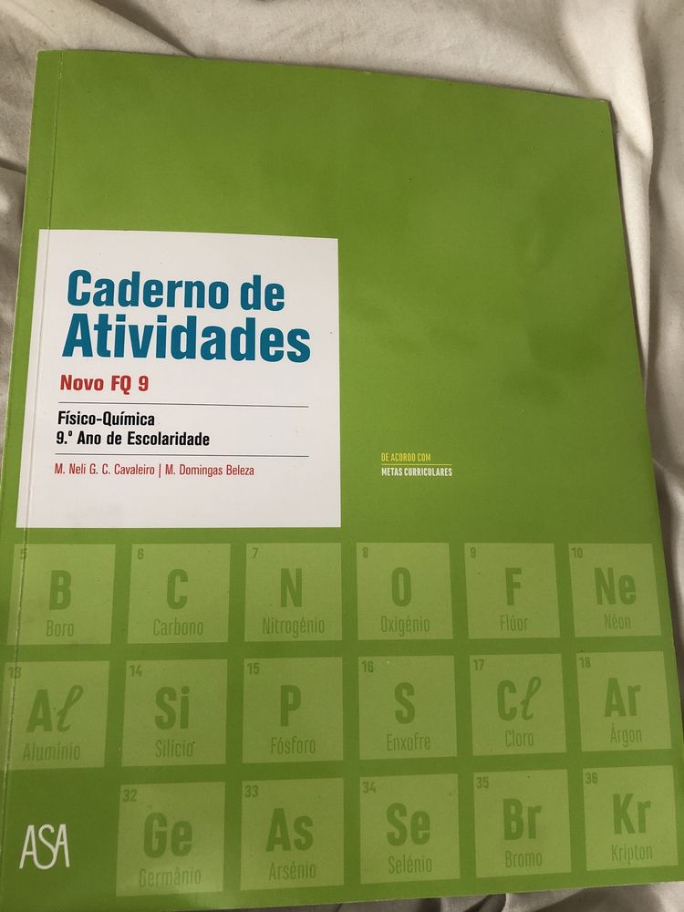 Caderno de atividades novos