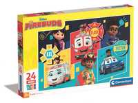 Puzzle 24 Elementy Maxi Disney Firebud Straż Ekipa